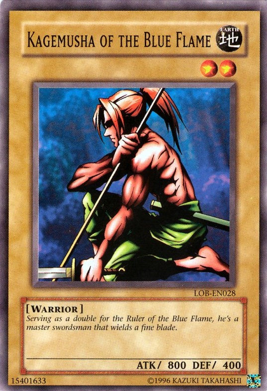 Kagemusha of the Blue Flame [LOB-EN028] Common - Yu-Gi-Oh! - Card Brawlers | Quebec | Canada |