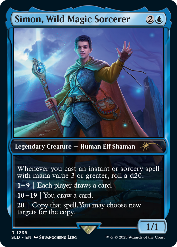 Simon, Wild Magic Sorcerer [Secret Lair Drop Series] - Magic: The Gathering - Card Brawlers | Quebec | Canada |