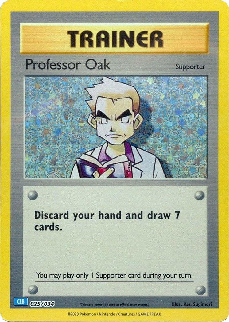 Professor Oak (CLB) [Trading Card Game Classic] - Pokémon - Card Brawlers | Quebec | Canada |