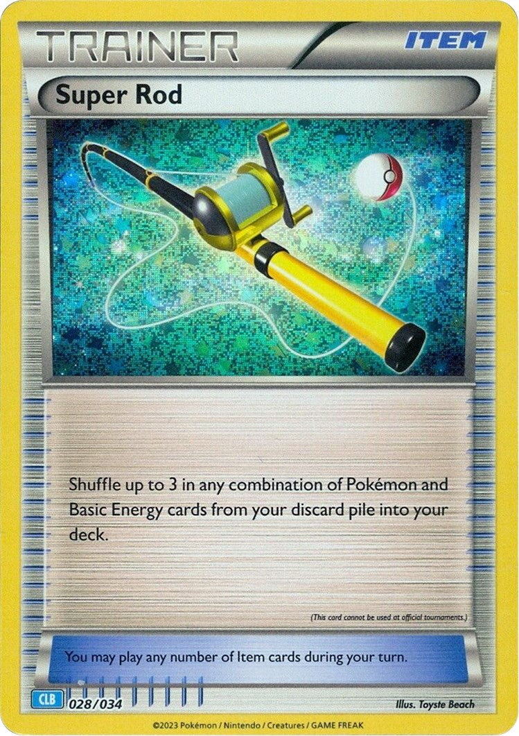 Super Rod (CLB) [Trading Card Game Classic] - Pokémon - Card Brawlers | Quebec | Canada |