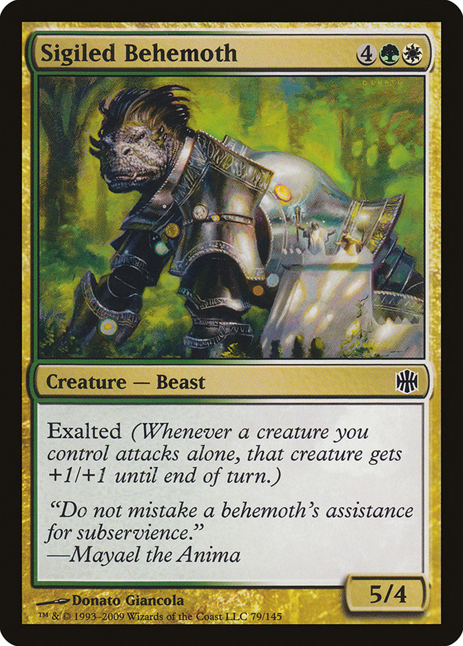 Sigiled Behemoth [Alara Reborn] - Magic: The Gathering - Card Brawlers | Quebec | Canada |