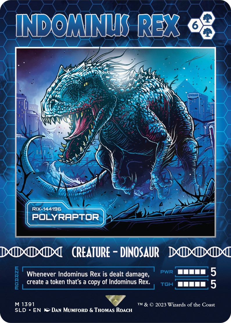 Indominus Rex - Polyraptor [Secret Lair Drop Series] - Magic: The Gathering - Card Brawlers | Quebec | Canada |