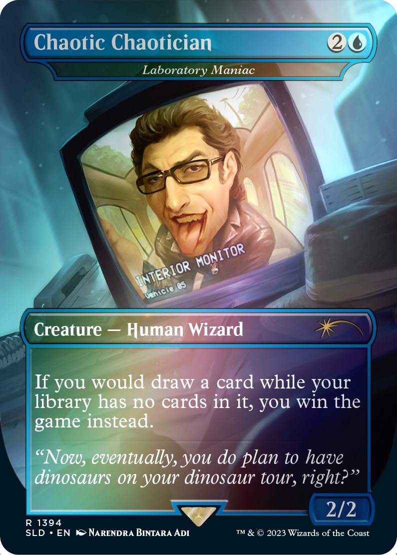 Chaotic Chaotician - Laboratory Maniac (Rainbow Foil) [Secret Lair Drop Series] - Magic: The Gathering - Card Brawlers | Quebec | Canada |