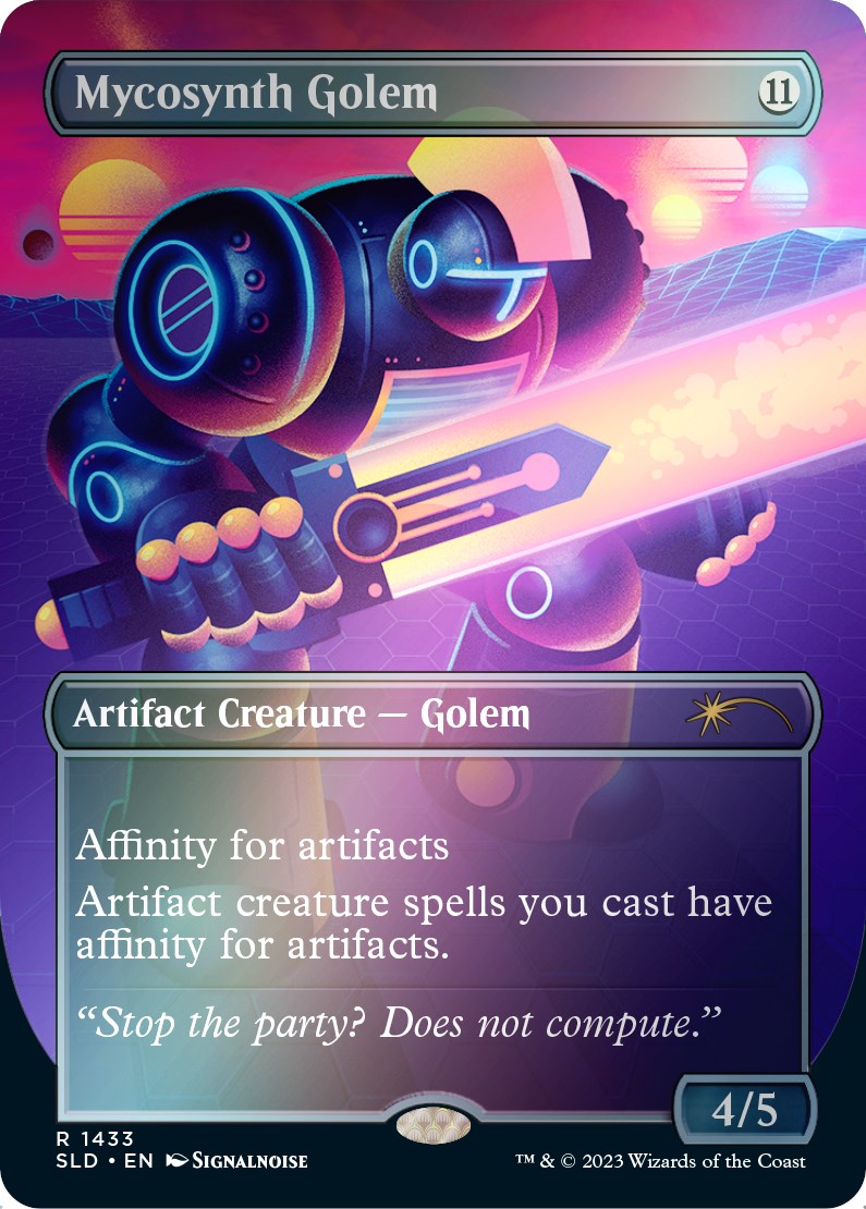 Mycosynth Golem (Rainbow Foil) [Secret Lair Drop Series] - Magic: The Gathering - Card Brawlers | Quebec | Canada |