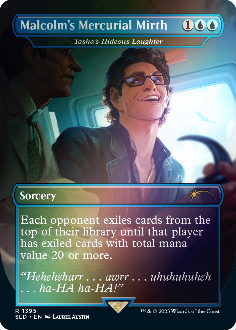 Malcolm's Mercurial Mirth - Tasha's Hideous Laughter (Rainbow Foil) [Secret Lair Drop Series] - Magic: The Gathering - Card Brawlers | Quebec | Canada |