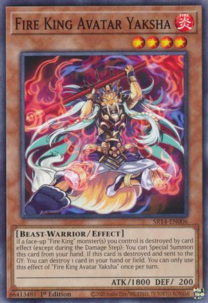 Fire King Avatar Yaksha [SR14-EN006] Common - Yu-Gi-Oh! - Card Brawlers | Quebec | Canada |