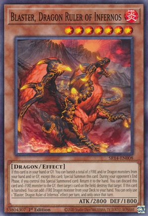 Blaster, Dragon Ruler of Infernos [SR14-EN008] Common - Yu-Gi-Oh! - Card Brawlers | Quebec | Canada |