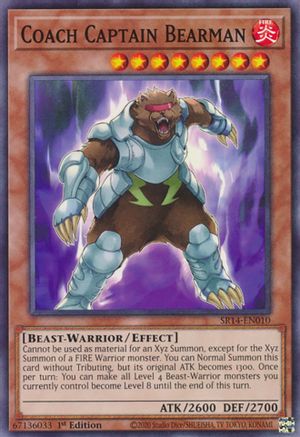 Coach Captain Bearman [SR14-EN010] Common - Yu-Gi-Oh! - Card Brawlers | Quebec | Canada |