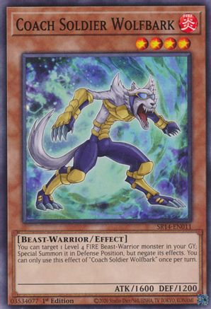Coach Soldier Wolfbark [SR14-EN011] Common - Yu-Gi-Oh! - Card Brawlers | Quebec | Canada |