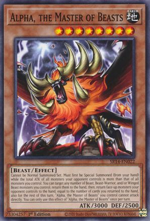 Alpha, the Master of Beasts [SR14-EN022] Common - Yu-Gi-Oh! - Card Brawlers | Quebec | Canada |
