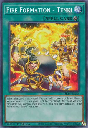Fire Formation - Tenki [SR14-EN029] Common - Yu-Gi-Oh! - Card Brawlers | Quebec | Canada |