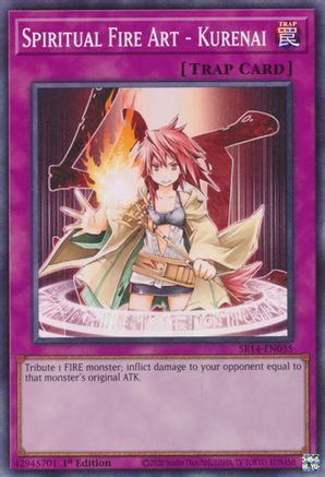 Spiritual Fire Art - Kurenai [SR14-EN035] Common - Yu-Gi-Oh! - Card Brawlers | Quebec | Canada |