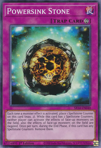 Powersink Stone [SR14-EN040] Common - Yu-Gi-Oh! - Card Brawlers | Quebec | Canada |