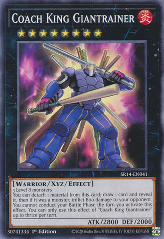Coach King Giantrainer [SR14-EN041] Common - Yu-Gi-Oh! - Card Brawlers | Quebec | Canada |
