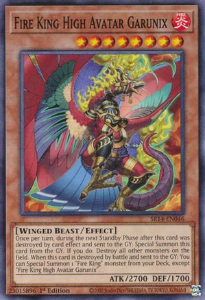 Fire King High Avatar Garunix [SR14-EN046] Common - Yu-Gi-Oh! - Card Brawlers | Quebec | Canada |