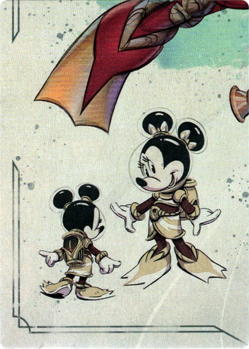 Minnie Mouse - Wide-Eyed Diver Puzzle Insert (Bottom Left) [Rise of the Floodborn] - Disney - Card Brawlers | Quebec | Canada |