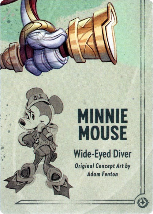 Minnie Mouse - Wide-Eyed Diver Puzzle Insert (Bottom Right) [Rise of the Floodborn] - Disney - Card Brawlers | Quebec | Canada |