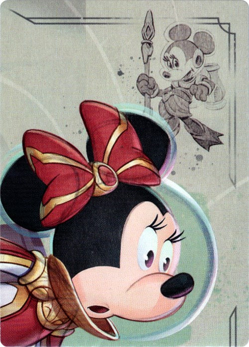 Minnie Mouse - Wide-Eyed Diver Puzzle Insert (Top Right) [Rise of the Floodborn] - Disney - Card Brawlers | Quebec | Canada |