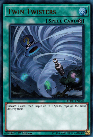 Twin Twisters [LEHD-ENC20] Ultra Rare - Yu-Gi-Oh! - Card Brawlers | Quebec | Canada |