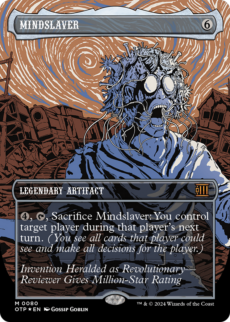 Mindslaver (Textured Foil) [Outlaws of Thunder Junction: Breaking News] - Magic: The Gathering - Card Brawlers | Quebec | Canada |