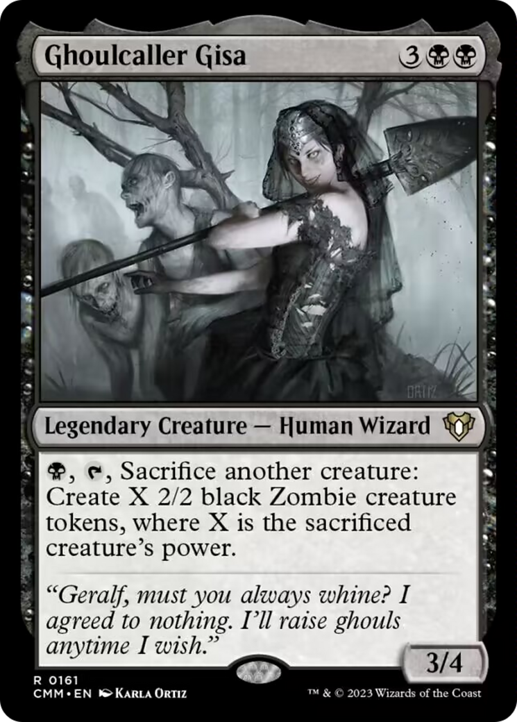Ghoulcaller Gisa [Commander Masters] - Magic: The Gathering - Card Brawlers | Quebec | Canada |