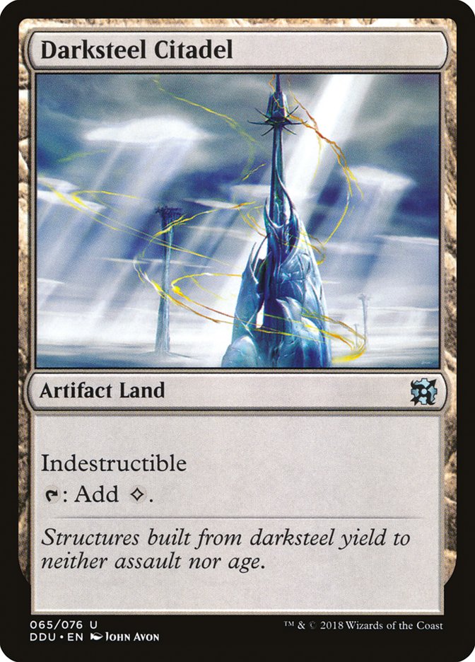 Darksteel Citadel [Duel Decks: Elves vs. Inventors] - Magic: The Gathering - Card Brawlers | Quebec | Canada |