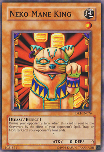 Neko Mane King [DR1-EN076] Common - Yu-Gi-Oh! - Card Brawlers | Quebec | Canada |