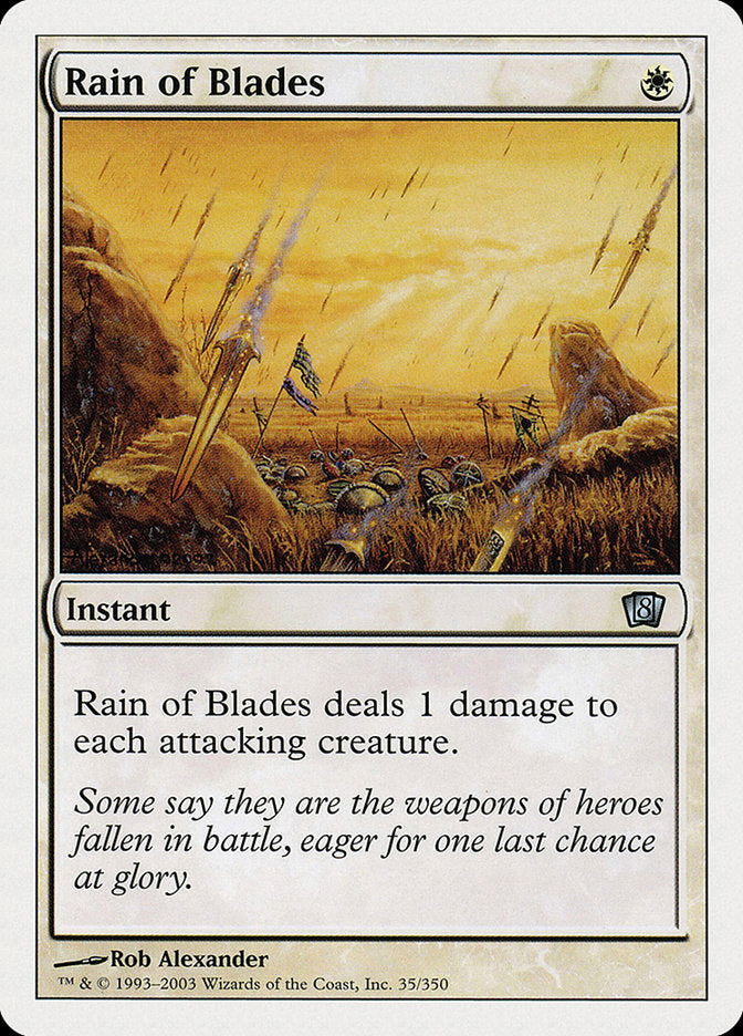Rain of Blades [Eighth Edition] - Magic: The Gathering - Card Brawlers | Quebec | Canada |