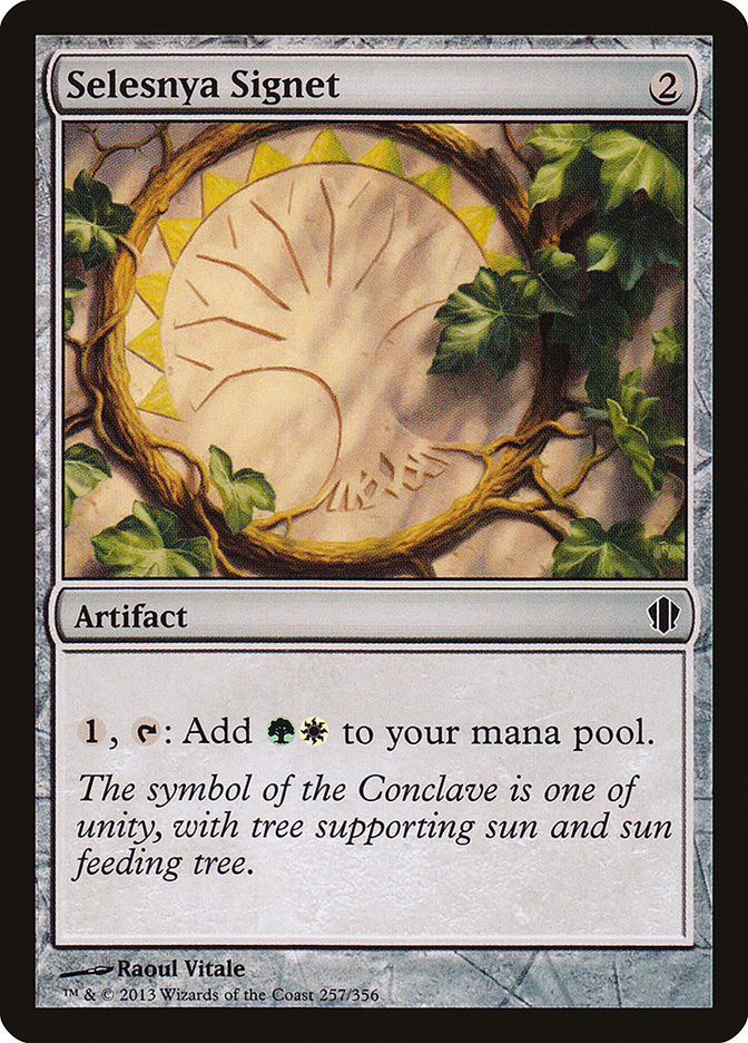 Selesnya Signet [Commander 2013] - Magic: The Gathering - Card Brawlers | Quebec | Canada |