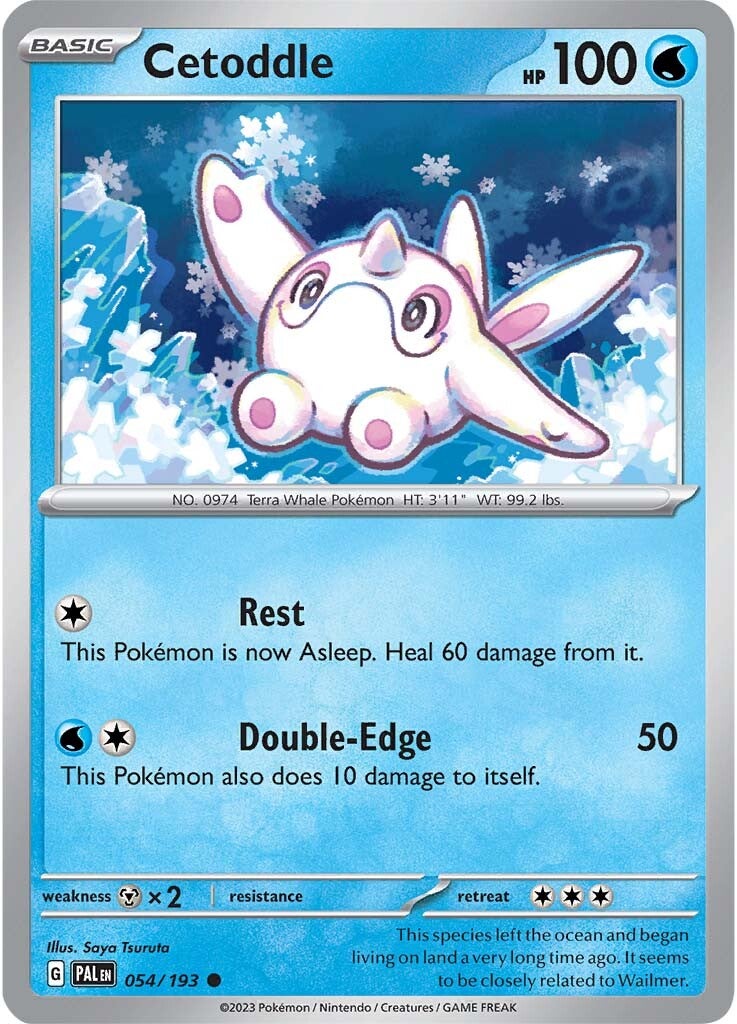 Cetoddle (054/193) [Scarlet & Violet: Paldea Evolved] - Pokémon - Card Brawlers | Quebec | Canada |