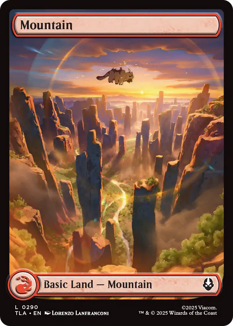 Mountain (0290) [Avatar: The Last Airbender] - Magic: The Gathering - Card Brawlers | Quebec | Canada |