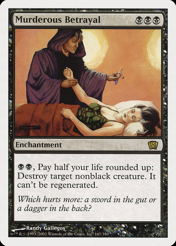 Murderous Betrayal [Eighth Edition] - Magic: The Gathering - Card Brawlers | Quebec | Canada |
