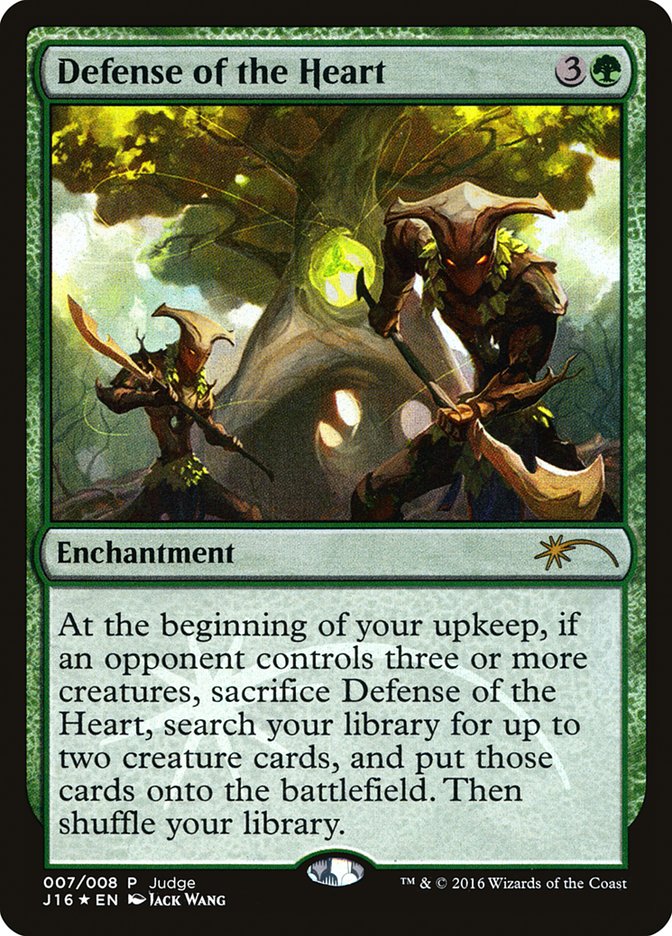 Defense of the Heart [Judge Gift Cards 2016] - Magic: The Gathering - Card Brawlers | Quebec | Canada |