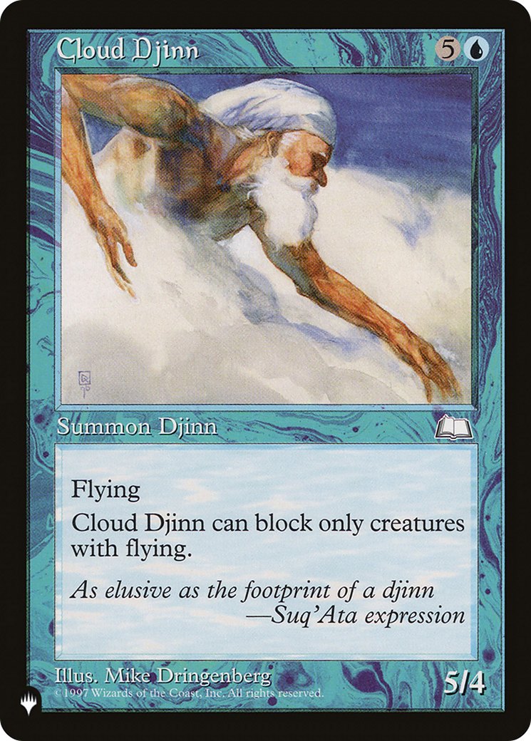 Cloud Djinn [The List] - Magic: The Gathering - Card Brawlers | Quebec | Canada |