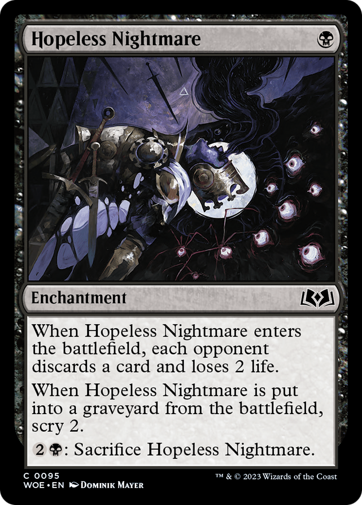 Hopeless Nightmare [Wilds of Eldraine] - Magic: The Gathering - Card Brawlers | Quebec | Canada |