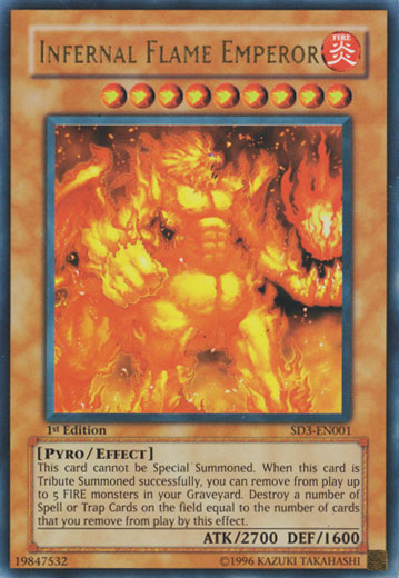 Infernal Flame Emperor [SD3-EN001] Ultra Rare - Yu-Gi-Oh! - Card Brawlers | Quebec | Canada |