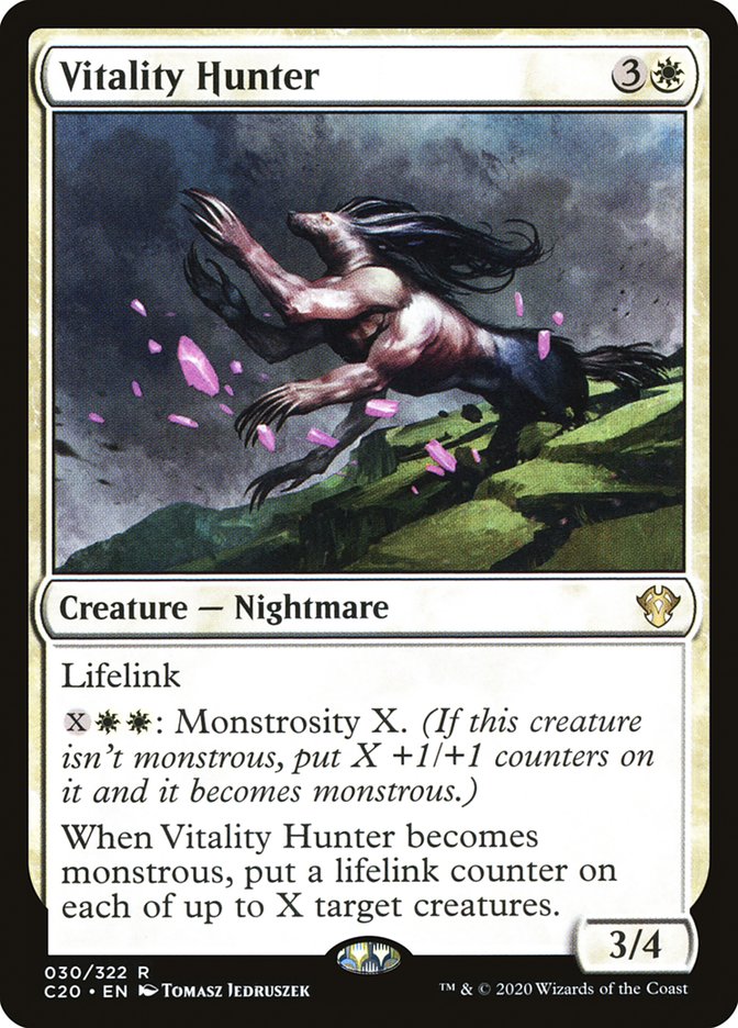 Vitality Hunter [Commander 2020] - Magic: The Gathering - Card Brawlers | Quebec | Canada |