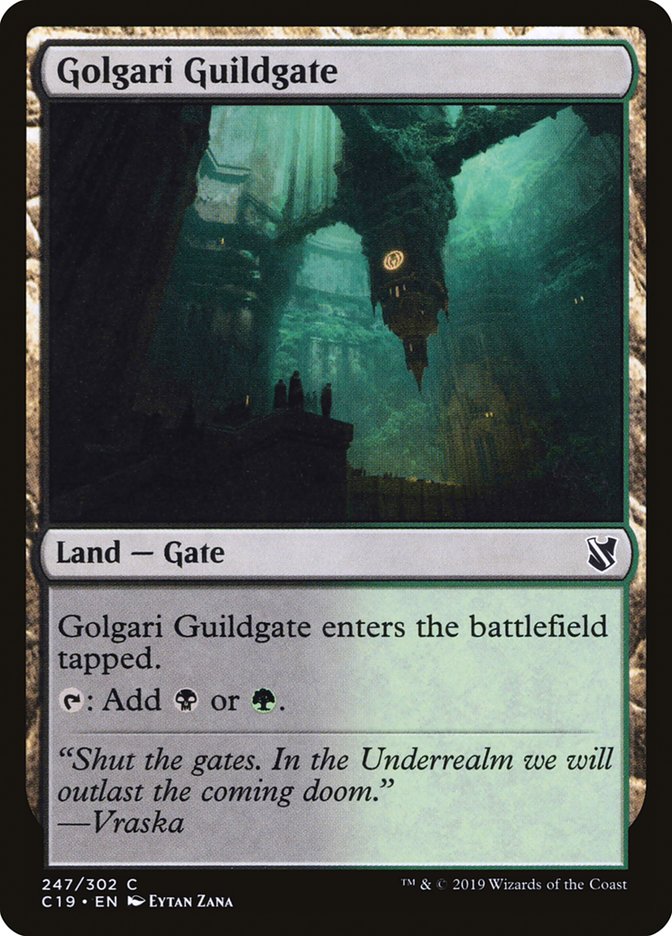 Golgari Guildgate [Commander 2019] - Magic: The Gathering - Card Brawlers | Quebec | Canada |