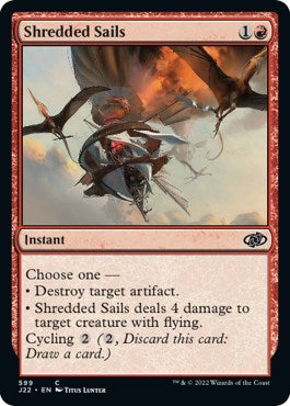 Shredded Sails [Jumpstart 2022] - Magic: The Gathering - Card Brawlers | Quebec | Canada |