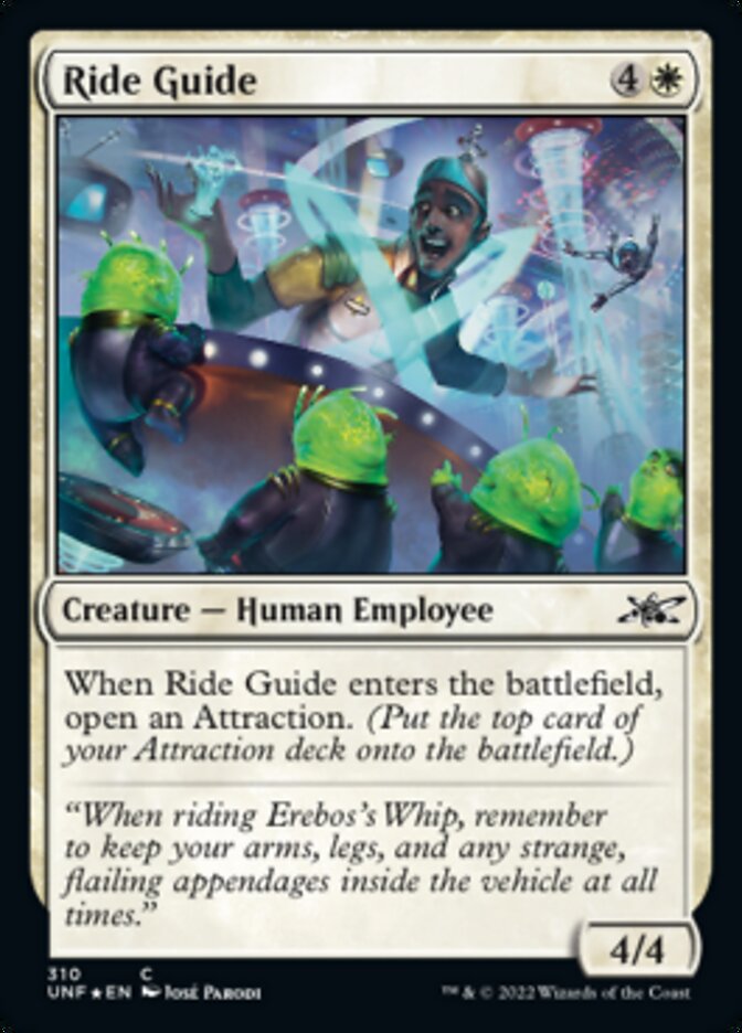 Ride Guide (Galaxy Foil) [Unfinity] - Magic: The Gathering - Card Brawlers | Quebec | Canada |