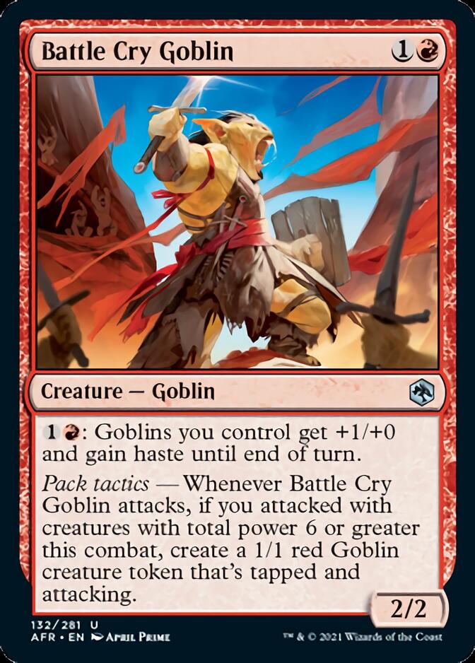 Battle Cry Goblin [Dungeons & Dragons: Adventures in the Forgotten Realms] - Magic: The Gathering - Card Brawlers | Quebec | Canada |
