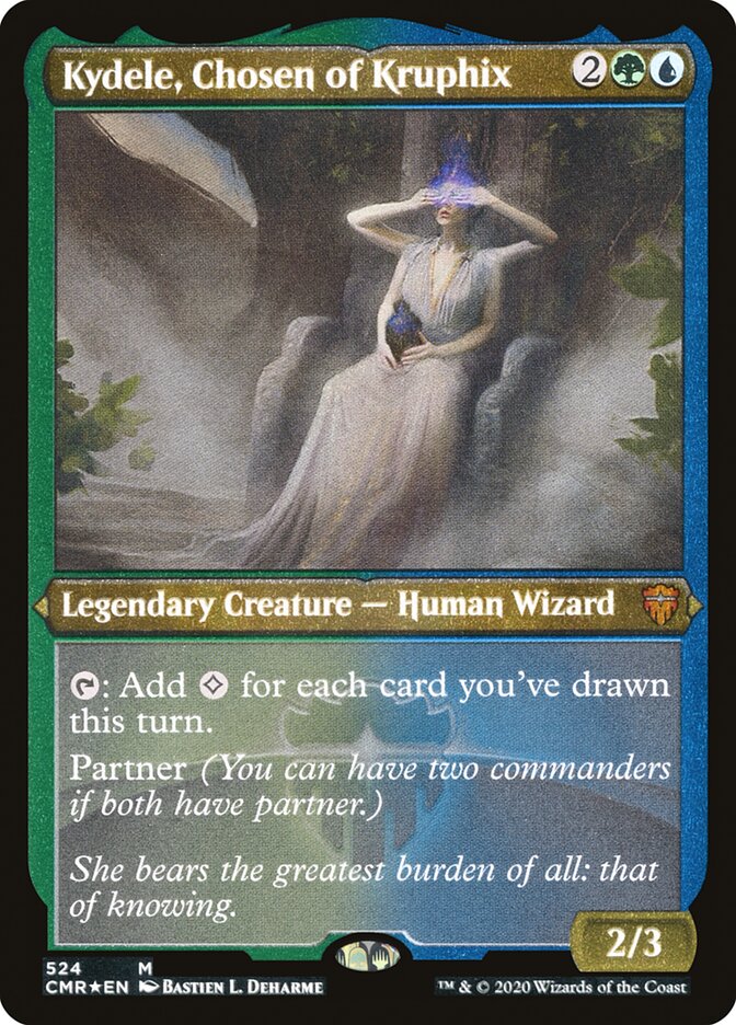 Kydele, Chosen of Kruphix (Etched) [Commander Legends] - Magic: The Gathering - Card Brawlers | Quebec | Canada |