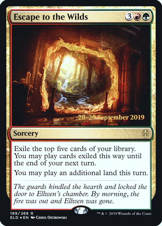 Escape to the Wilds [Throne of Eldraine Prerelease Promos] - Magic: The Gathering - Card Brawlers | Quebec | Canada |