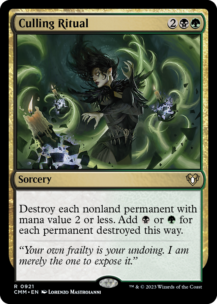 Culling Ritual [Commander Masters] - Magic: The Gathering - Card Brawlers | Quebec | Canada |