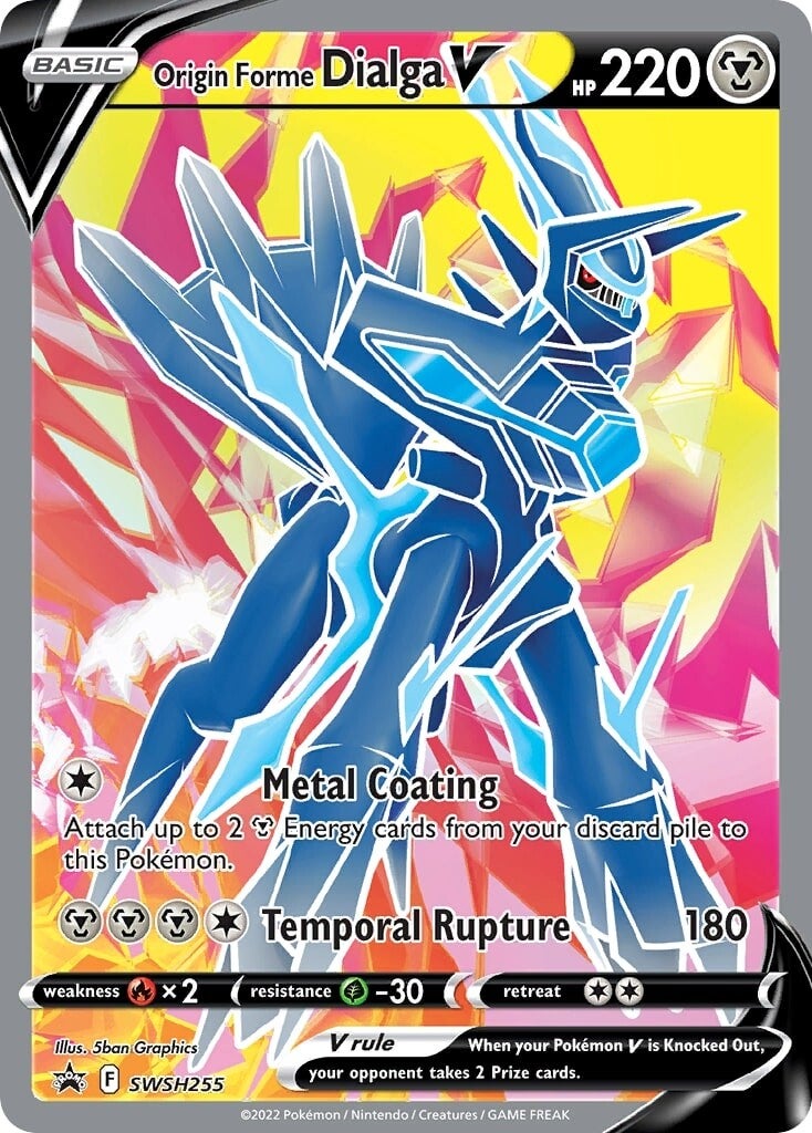Origin Forme Dialga V (SWSH255) [Sword & Shield: Black Star Promos] - Pokémon - Card Brawlers | Quebec | Canada |