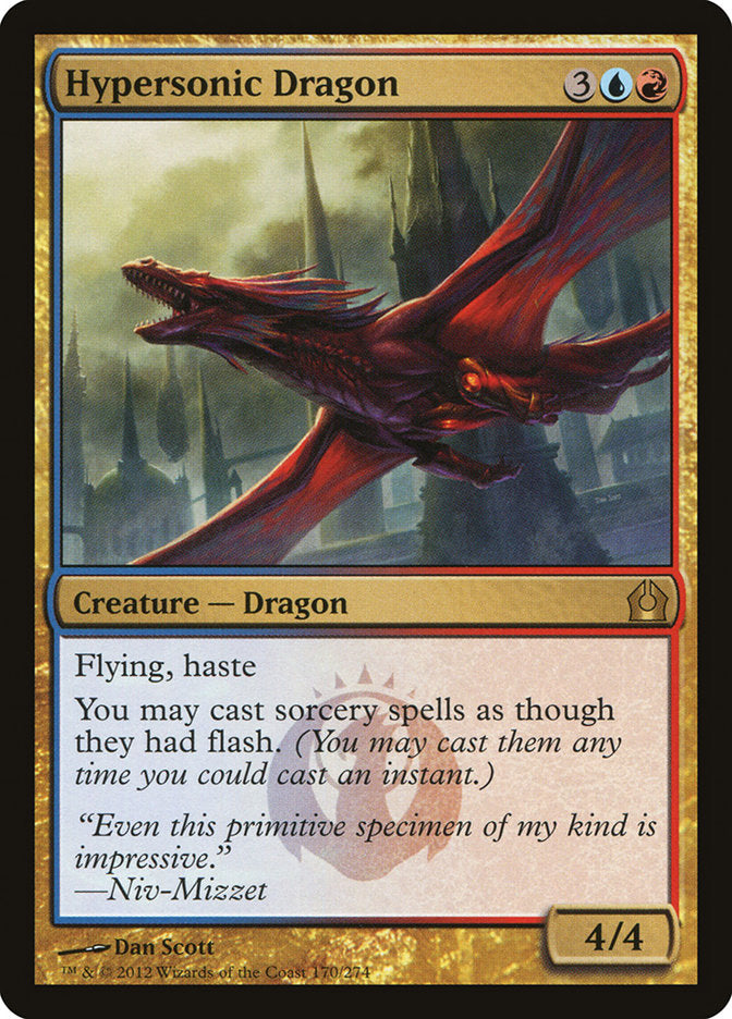 Hypersonic Dragon [Return to Ravnica] - Magic: The Gathering - Card Brawlers | Quebec | Canada |