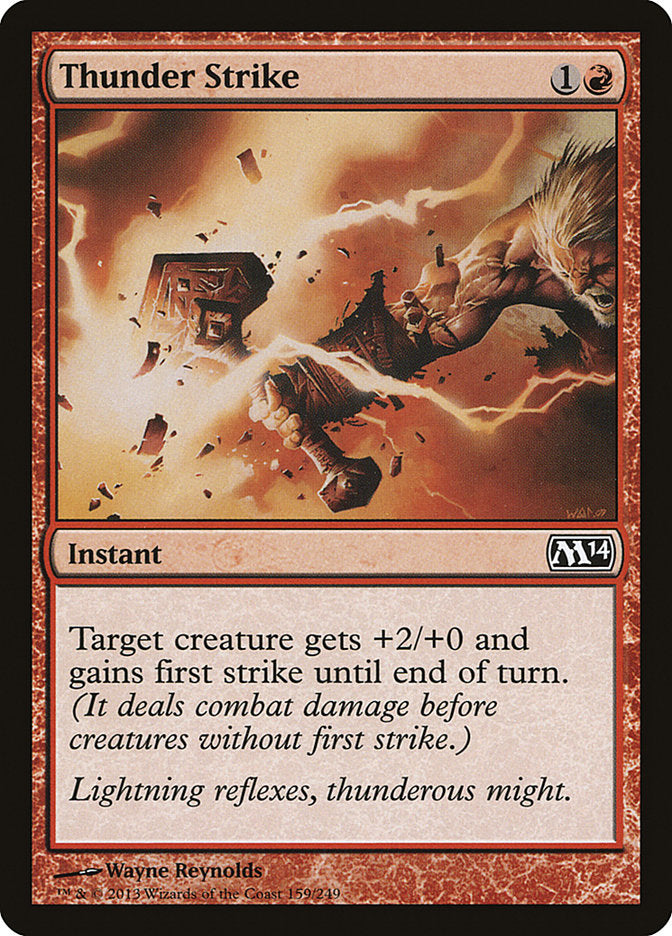 Thunder Strike [Magic 2014] - Magic: The Gathering - Card Brawlers | Quebec | Canada |