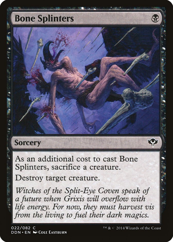 Bone Splinters [Duel Decks: Speed vs. Cunning] - Magic: The Gathering - Card Brawlers | Quebec | Canada |