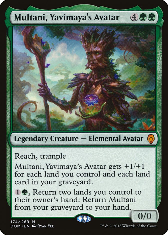 Multani, Yavimaya's Avatar [Dominaria] - Magic: The Gathering - Card Brawlers | Quebec | Canada |
