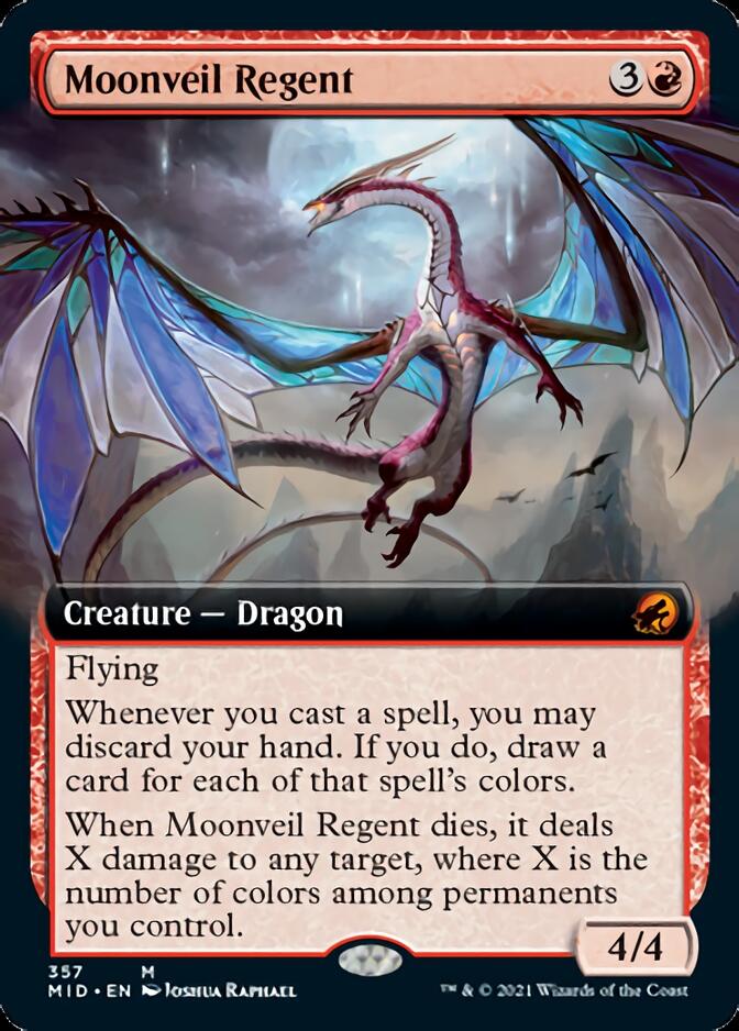 Moonveil Regent (Extended Art) [Innistrad: Midnight Hunt] - Magic: The Gathering - Card Brawlers | Quebec | Canada |